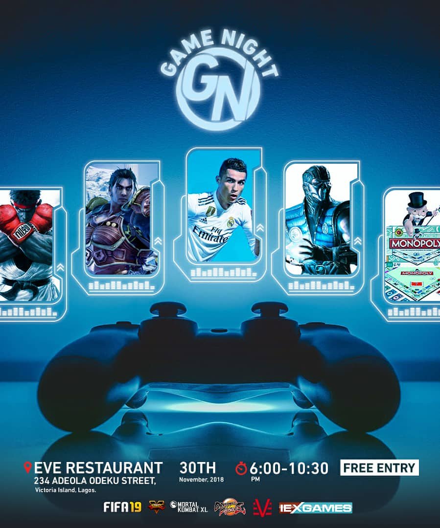 JoystixLTD's tweet photo. What game do you think is The Game of Year?

This is the perfect opportunity to show off your gaming skills and try out new releases at our Game Night 🎮📺😎. @theeverestaurant

See you there👍👍👍

#gamenight #joystixng #gaming #lagosnigeria #lagos #victoriaisland #gamer https://t.co/YnCvryjW2I