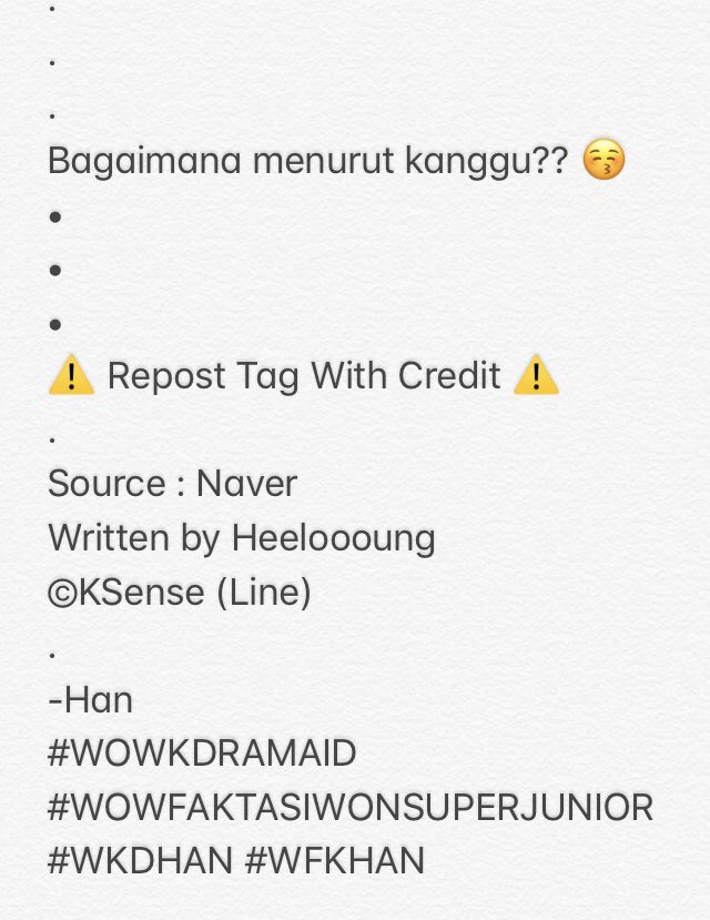 [NEWS] Upcoming Siwon’s new drama (repost: wowkdrama.id instagram)