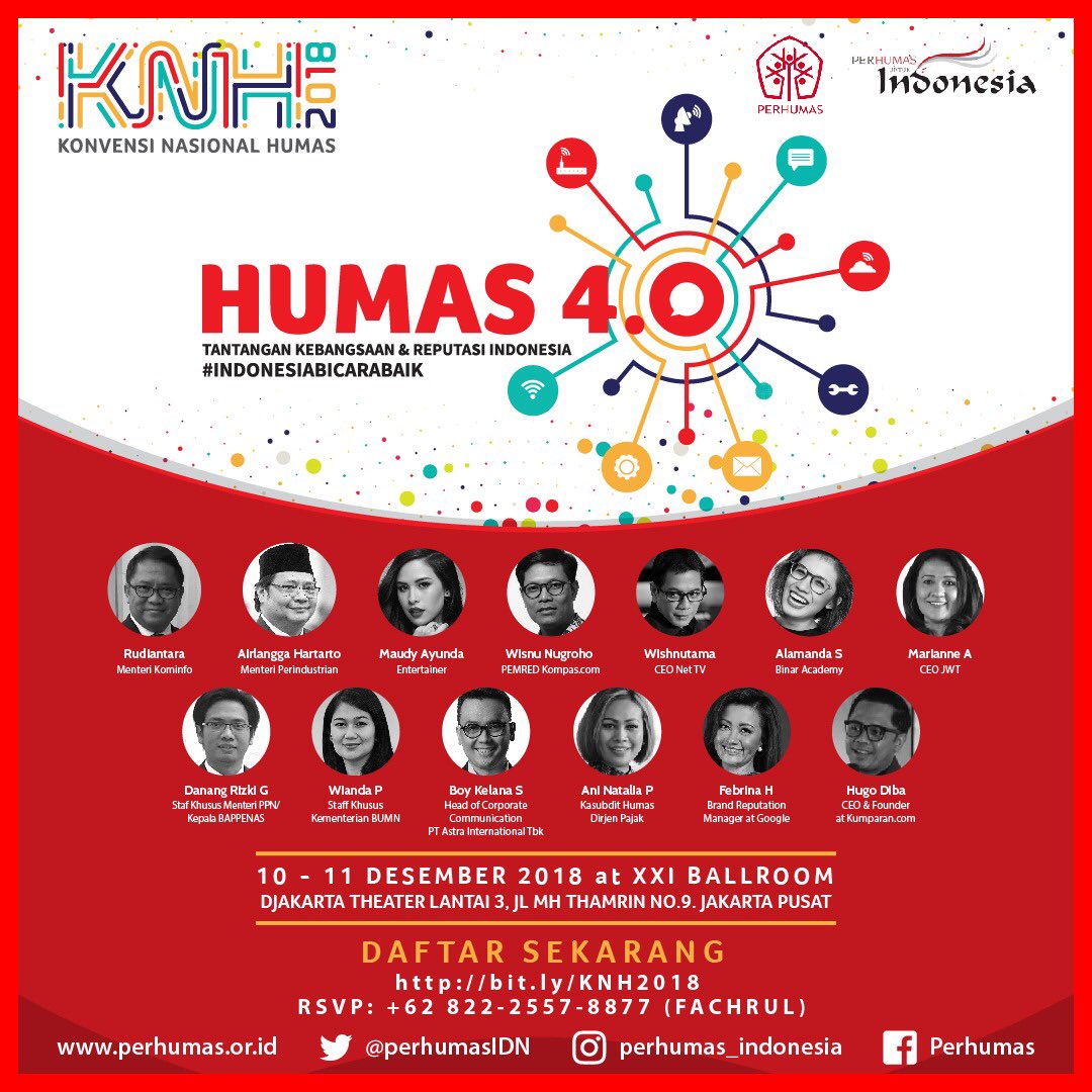 Iprahumas's tweet photo. #InfoHumas

Apa kabar #PranataHumas 4.0? Menjadi Humas Pemerintah saat ini memiliki semakin banyak tantangan. Kali ini, Masmin kasih info menarik nih. @PerhumasIDN akan mengadakan event konvensi  nasional humas, lho

Cek info di e-flyer ya!

#IPRAHumas @kemenkominfo @rniken https://t.co/DkB5ctF0O9