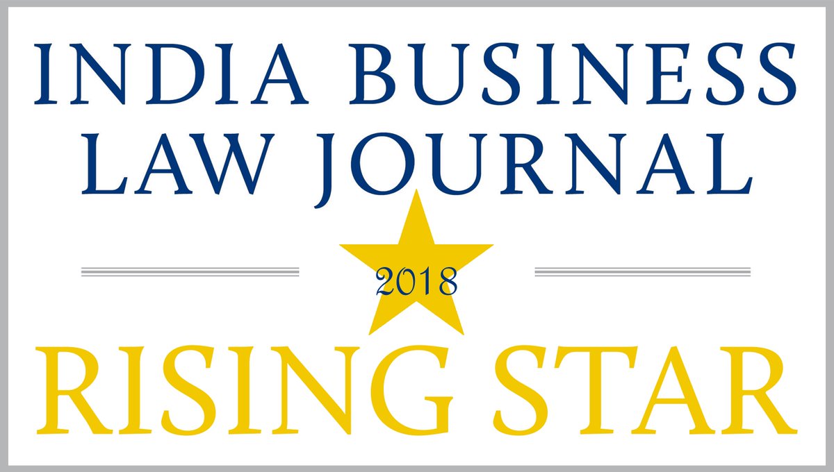 RomaPriya2's tweet photo. Proud and humbled to share that Burgeon is awarded as RISING STAR LAW FIRM of the year 2018. https://t.co/HsmRRPnUWW