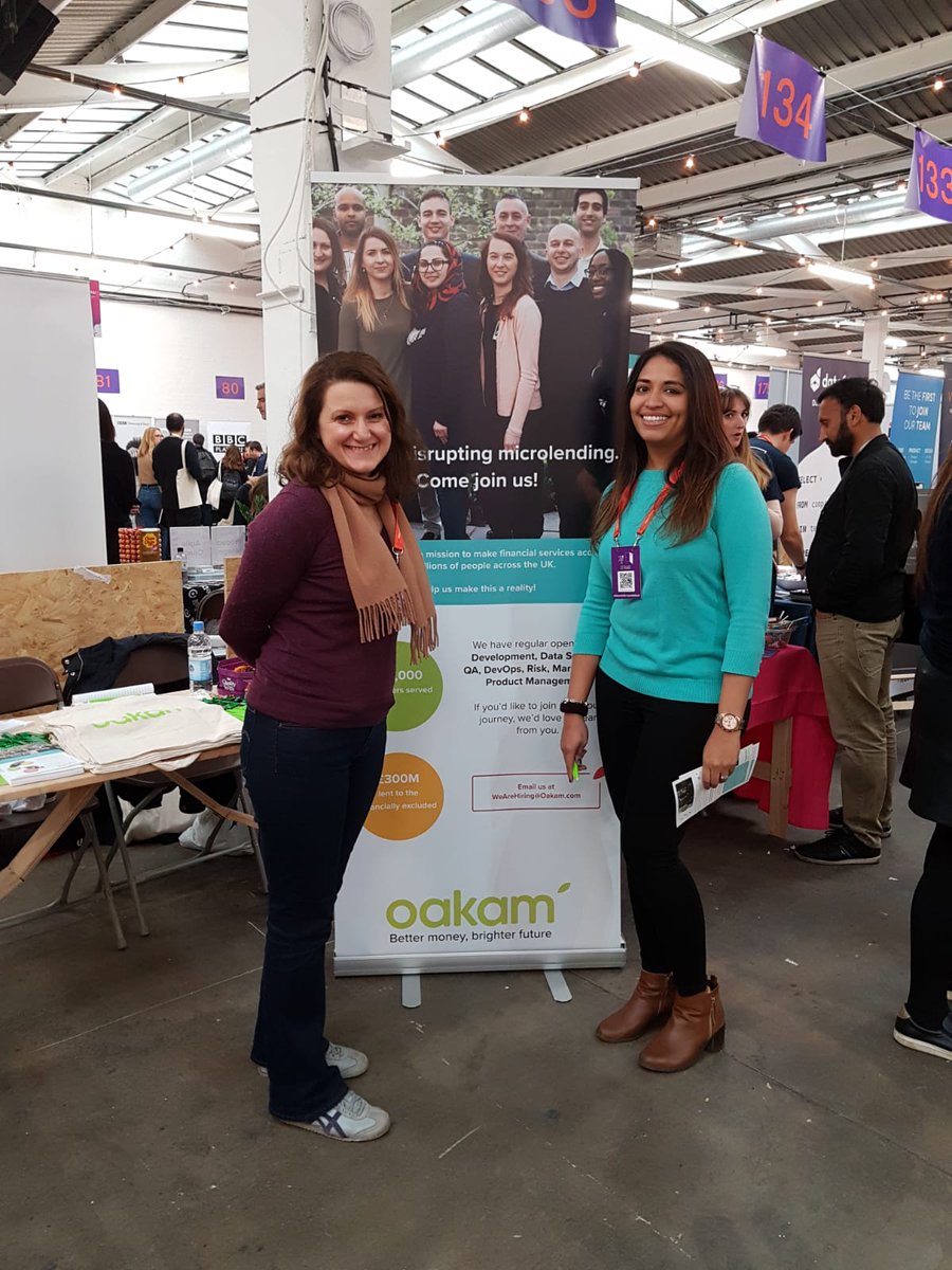 OakamLtd's tweet photo. Thank you to all who visited us at @milkroundabout over the weekend! Check out our open roles on our careers site: https://t.co/aJkkO4qYSM #SMRnov18 #fintech https://t.co/tNKcydM6lt