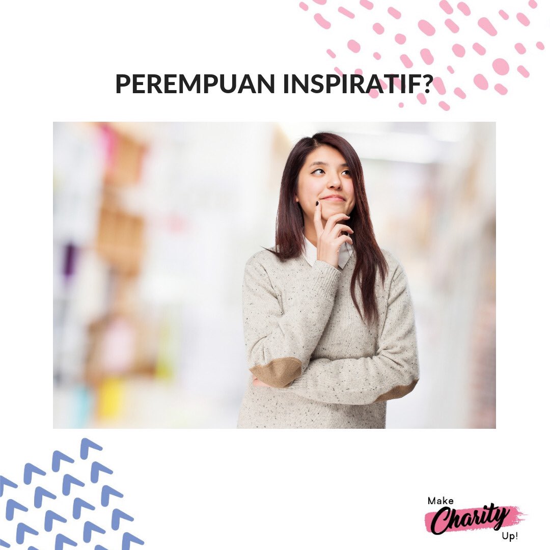 MakeCharityUp's tweet photo. Hi Beauty, kami membuka peluang untuk teman/saudara/kerabat yang ingin kamu bahagiakan untuk tampil cantik di hari bahagianya.
.
Kalau kamu merasa teman/saudara/kerabat kamu memiliki cerita yang menginspirasi dan ingin sekali kamu bahagiakan, silahkan hubungin tim @MakeCharityUp https://t.co/svmLwIFHIT