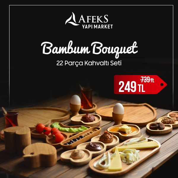 AfeksYapiMarket's tweet photo. Sevgi dolu bir kahvaltının tüm ihtiyaçları, Bouquet ile evinize geliyor! ❤

▫Aynı Gün Ücretsiz Kargo
▫Ürün Kodu: B2666
https://t.co/PpoIrYpKh9
#Afeks #Bambum #KahvaltıSeti #KahvaltıTakımı #Kahvaltı #Bambu #Mutfak #Alışveriş #KahvaltıTakımları https://t.co/RtZALQrmhK