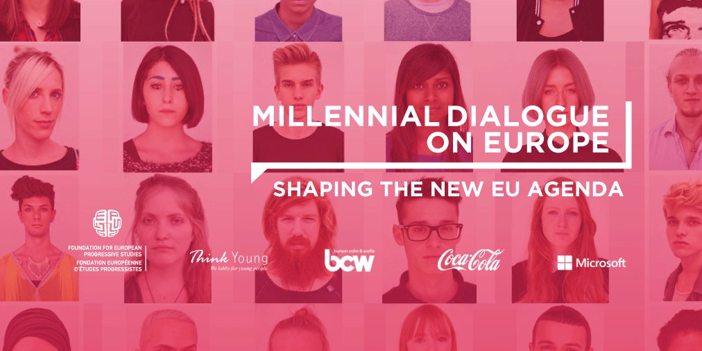 Europe, are you listening? 🇪🇺 

We supported the Millennial Dialogue on Europe survey to give a voice to 10,000 #millennials ahead of the EU elections 🗳️

Check out the full report here ➡️  bit.ly/2DMyUYG 
#MillennialVoices #EuropeTogether