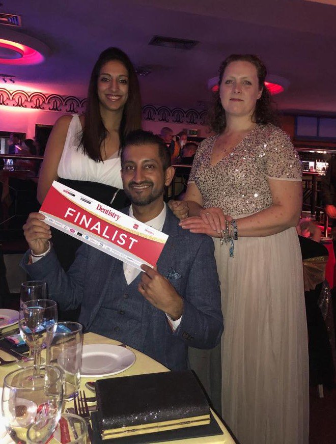 DRDPractice's tweet photo. Dentistry is our passion and we look forward to continuing to provide the very best services whilst welcoming new patients both NHS and Private. #DentistryAwards18 #NHS #BestDentalPractice https://t.co/CYeMjcwtoK