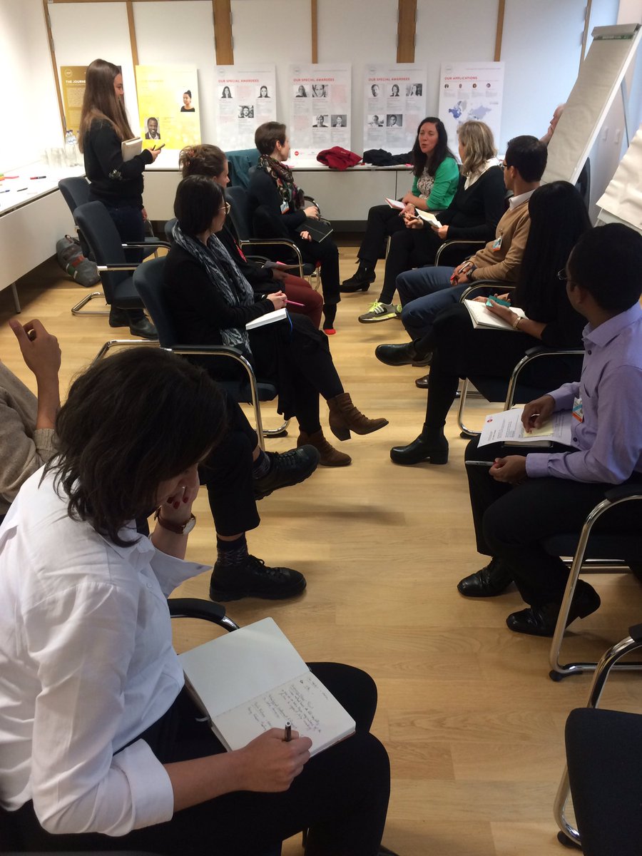 justynalinke's tweet photo. Sharing our projects during day 1 of #NGFPA with @SOIFutures awardees. Sooooo much food for thought! https://t.co/mjsBTw79uE