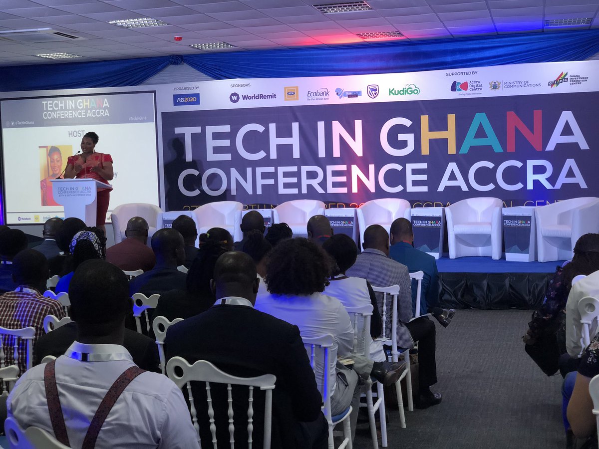 BrandArchitect1's tweet image. We are Live! #TechInGh18