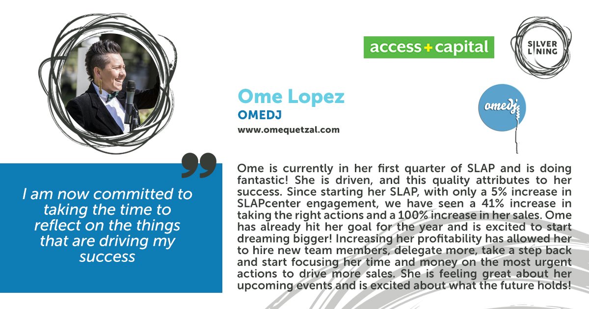 Silver Lining (@silverliningltd) on Twitter photo A quick snapshot of the progress of one of our SLAP program participant in collaboration with <a href="/AccessPlusCap/">AccessPlusCapital</a> #SmallBusiness A quick snapshot of the progress of one of our SLAP program participant in collaboration with <a href="/AccessPlusCap/">AccessPlusCapital</a> #SmallBusiness