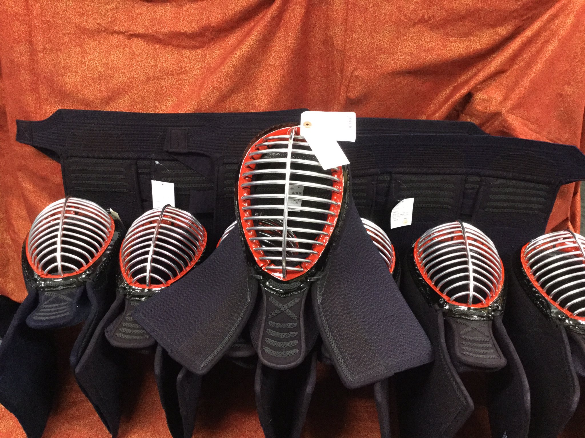 剣道 防具 ミツボシ 旭峰(鹿革仕立) 面 垂 セット | mdh.com.sa