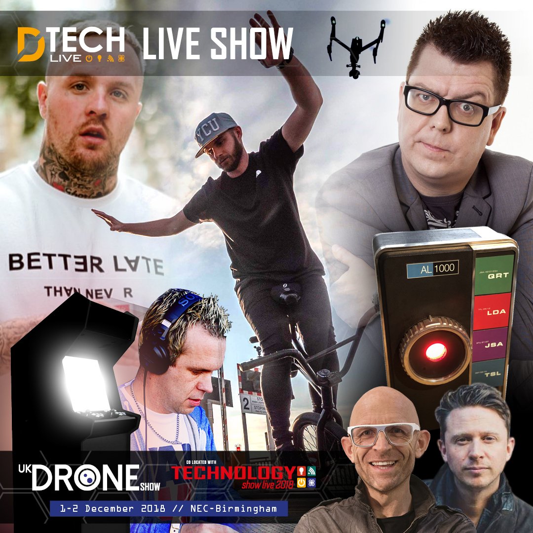 TechShowLive's tweet photo. SO HYPED to see the #DTECHLIVESHOW this weekend! 💥
LIVE STAGE ACTION from BMX Superstar @MattiHemmings, Magician Extraordinaire @Tricksryan , Comedian @MarkFelgate & DJ Tim Utah... Hosted by @JasonBradbury & @andyjaye! Don't miss it🌟
https://t.co/EZcBWWHExh 🎫
#TechShowLive https://t.co/HNbLrBzjIT
