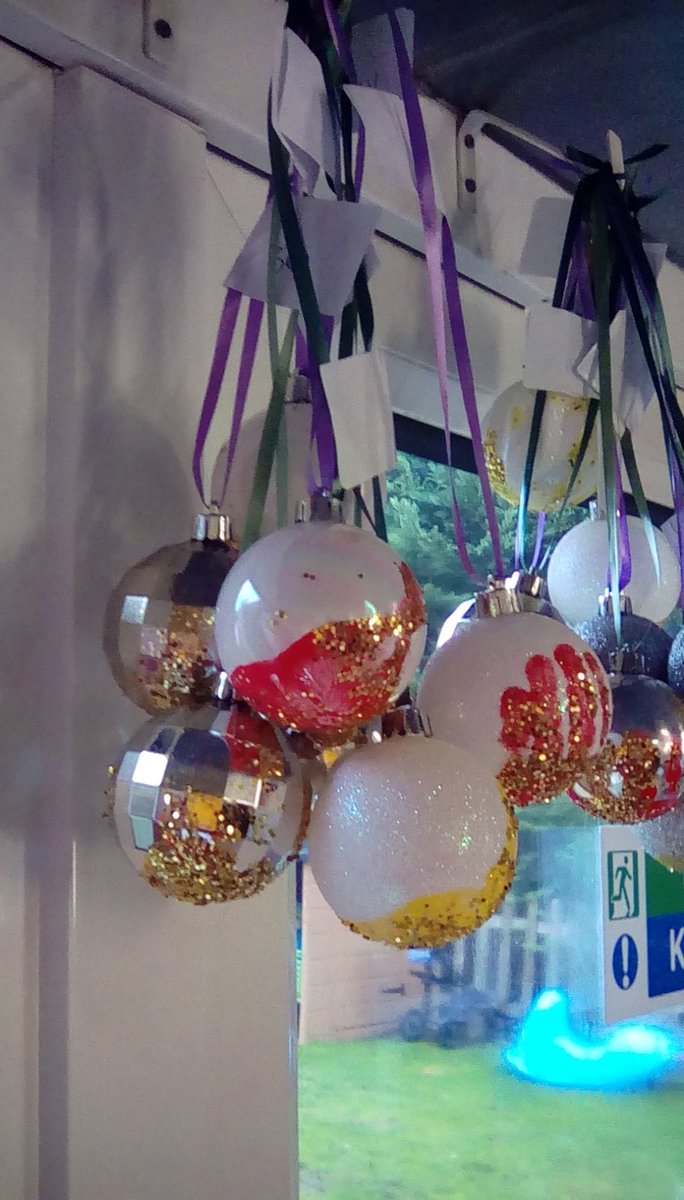 Making_Miracles's tweet photo. Pre-school at BR are creating their own hand print baubles this week! Take a look at their masterpieces 🌲💖 https://t.co/WeNgwuoB5j