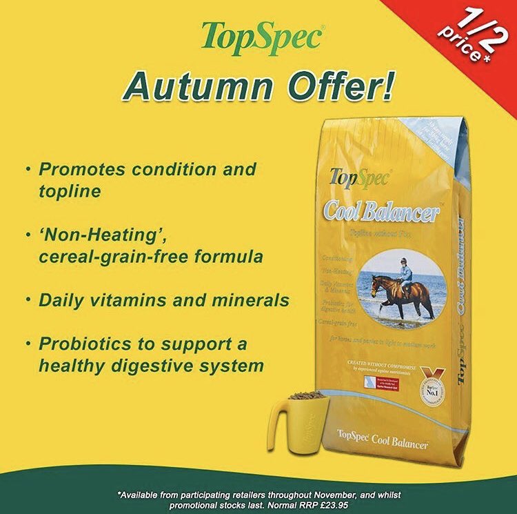 You only have a few days left to take advantage of our Half Price Offer on TopSpec Cool Balancer. 
💛💚💛

Available at participating retailers throughout November, and whilst promotional stocks last. Normal RRP £23.95

visit topspec.com/products/topsp… to find out more.
