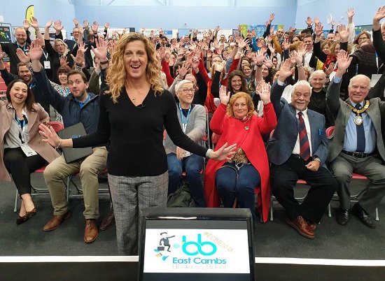 BusinessEECP's tweet photo. Team @BusinessEECP are hiding somewhere in this selfie with @SallyGunnell at @investeastcambs #ECBB2018 event on Friday! A great event to be part of, helped us spread the #grantfunding word https://t.co/ck6dfeKd9K https://t.co/4fNFeH1D0h