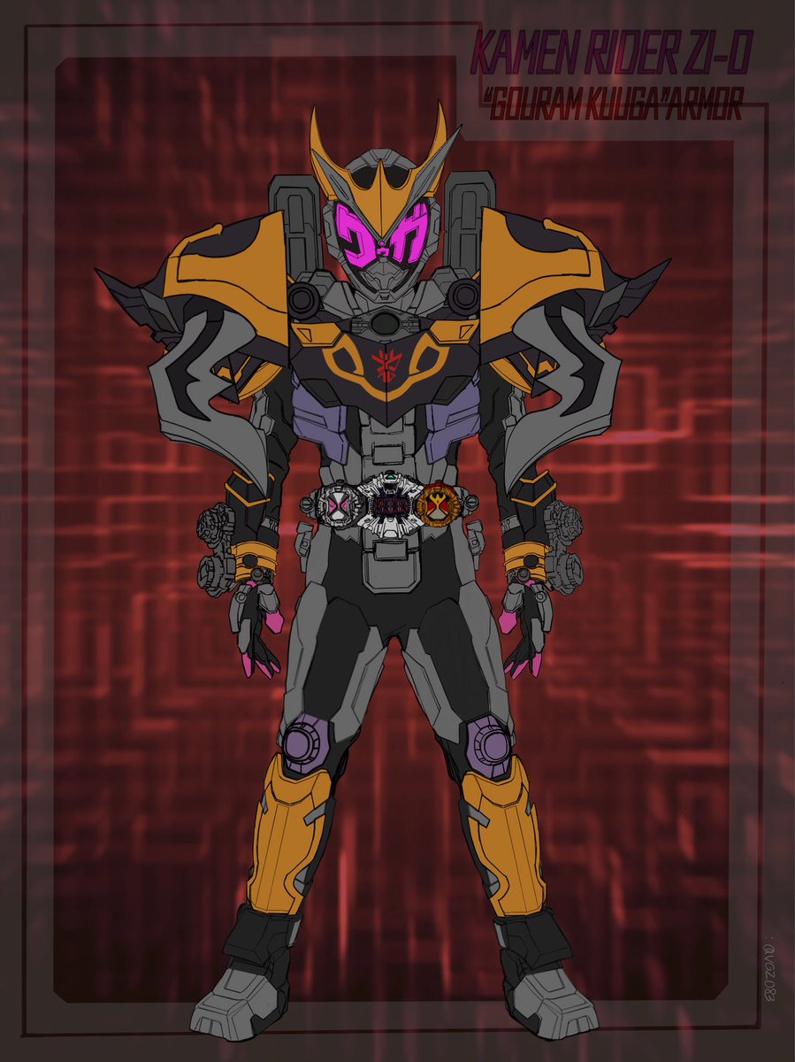 ベガもん در توییتر 仮面ライダージオウ クウガアーマーをさらに強化させてみました