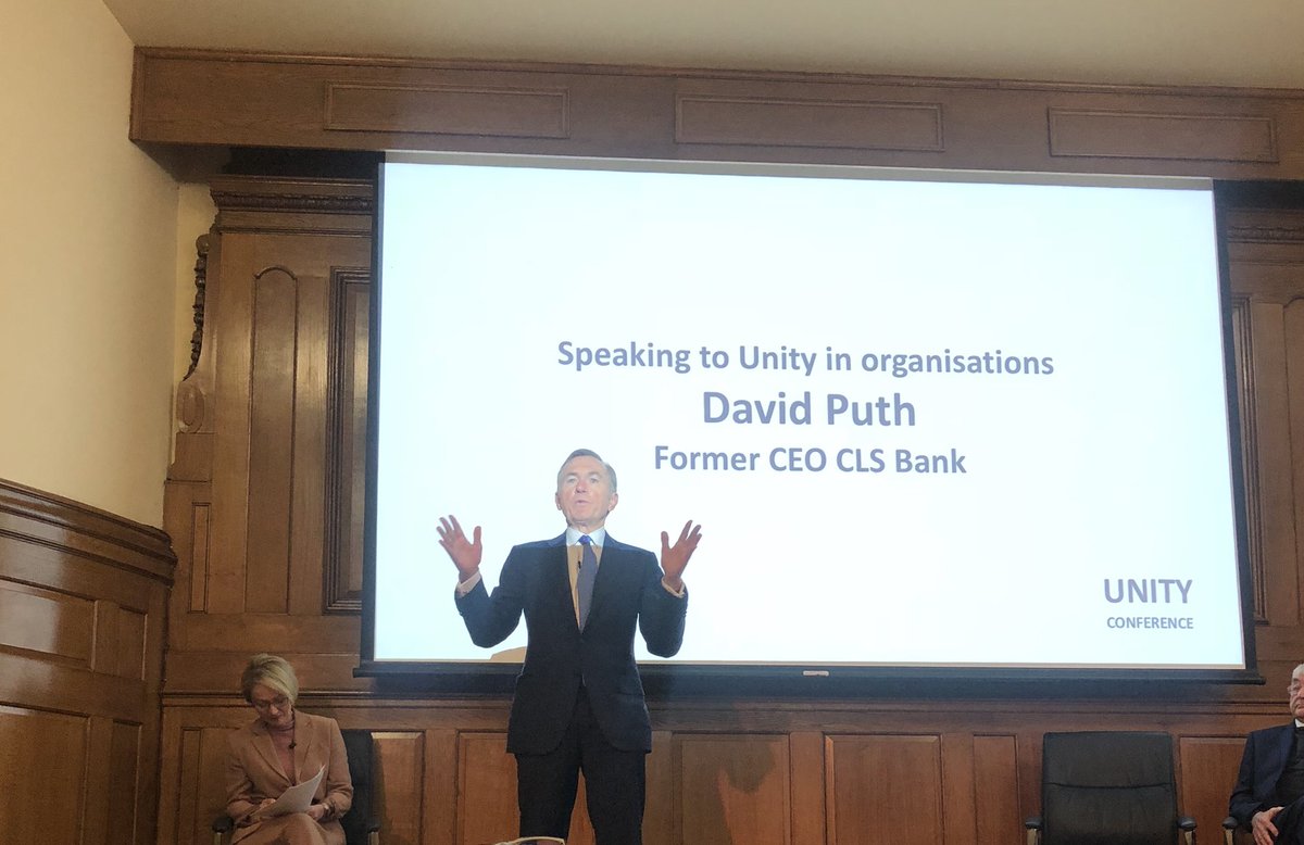 “ESG is possibly the hottest area in investing today.” <a href="/davidputh/">David Puth</a> former CEO CLS Bank @ #unityconference London #consciousleadership