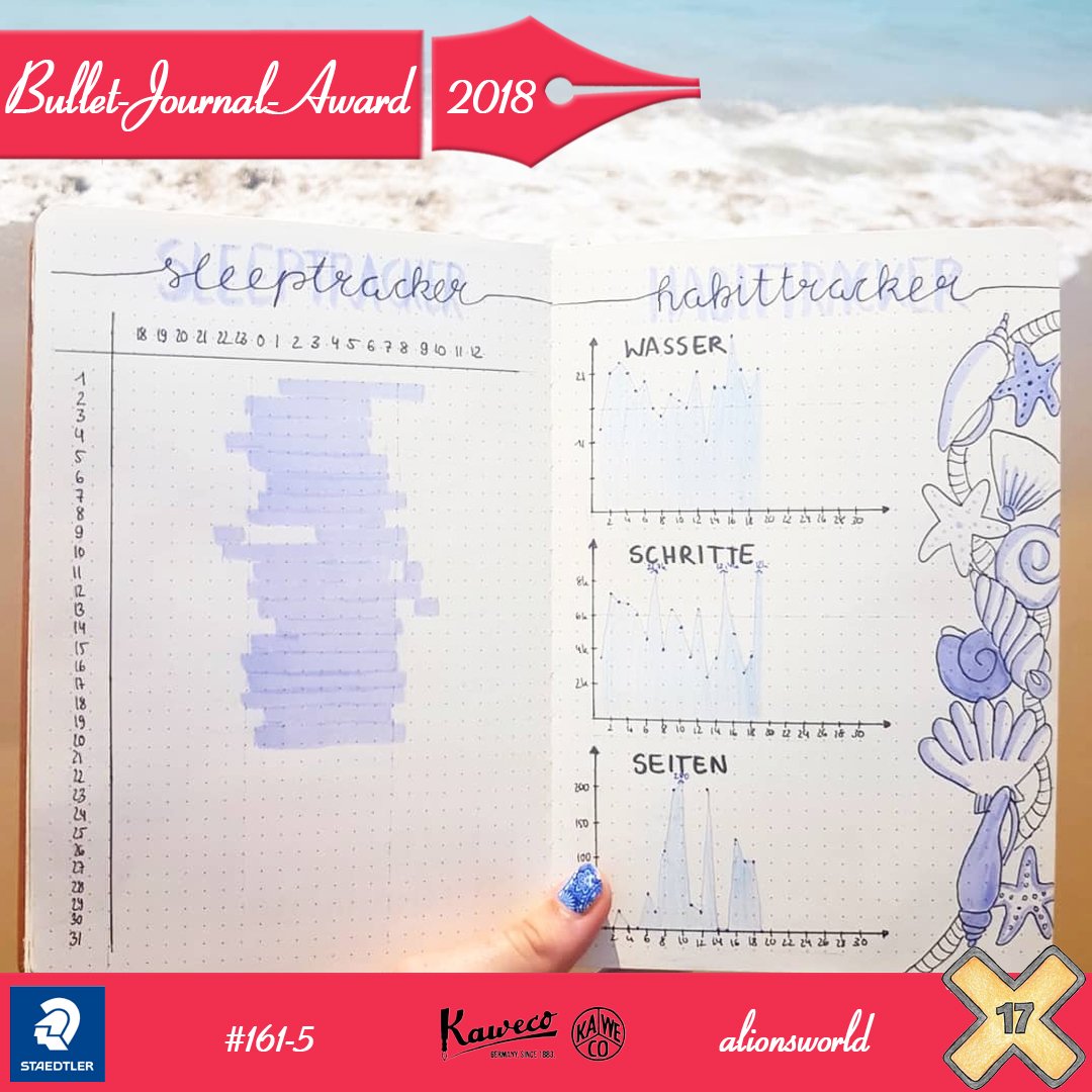 Bullet Journal Award 2018
#bujoaward2018 
Mehr Infos unter bulletjournal.x17.de 
#bulletjournal #bujo #bulletjournaldeutschland #bulletjournalsetup #bujosetup #bujoweek #bujomonthly #bulletjournal #bulletjournaling #bulletjournalist #studygram #bulletjournalingcommunity