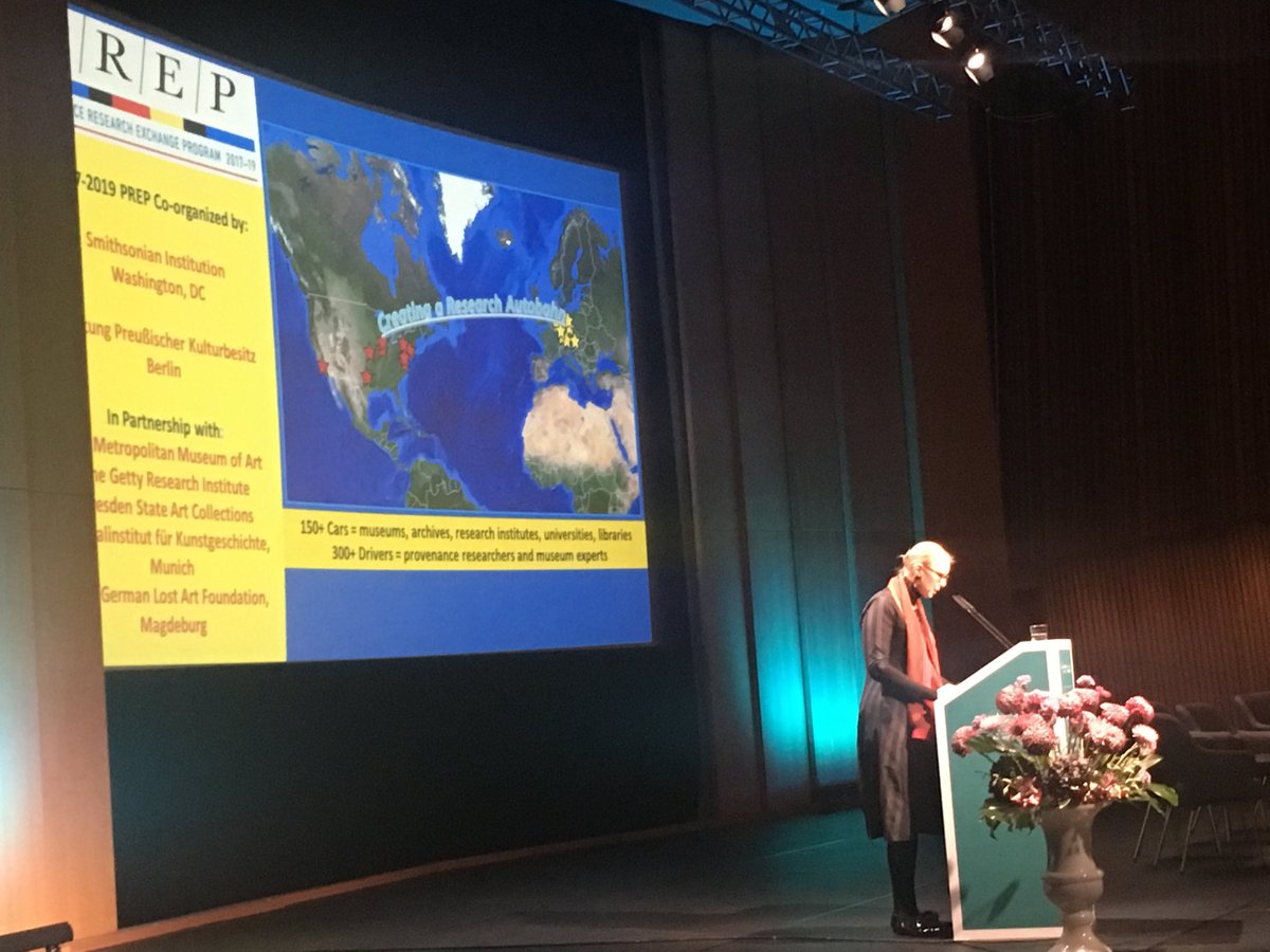 chowald5's tweet photo. Now #JaneMilosch ⁦@smithsonian⁩ on PREP - the #provenanceresearch exchange program #PREP2017 #PREP2018 and future #PREP2019 https://t.co/D1Fdw0HQLB