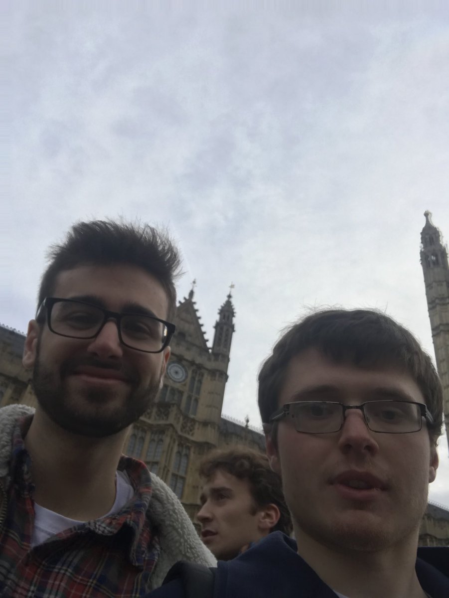 Me and <a href="/PeterGallizzi/">Peter Gallizzi</a> are here in Parliament to ask our local mp <a href="/lloyd_rm/">Lloyd Russell-Moyle 🏳️‍🌈🏕️</a> to support a people’s vote. <a href="/OFOCBrexit/">Our Future, Our Choice</a> #parliamenttakeover.