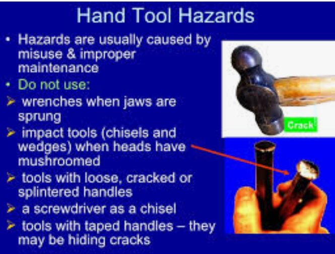 Arch_Masonry's tweet photo. Toolbox Talk Tuesday. Today's topic is about something we oftentimes take for granted or simply overlook the importance of proper use. Hand Tools! https://t.co/jfwQMSqTag