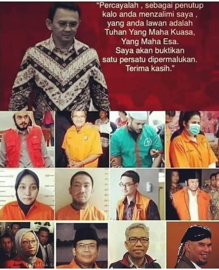 mahesatiwi's tweet photo. Nyaris lengkap selusin dedengkot kampret masuk bui! Tinggal @AHMADDHANIPRAST dan Buni Yani doang yg belum. @Fsilolongan @Gerindra @fadlizon @projopusat @_SEKNAS_RI @Kania_Sari27 @ErickFrontier1 @V_Stone_Kardol @ASapardan @fariz1234 https://t.co/QfuuMqmWkW