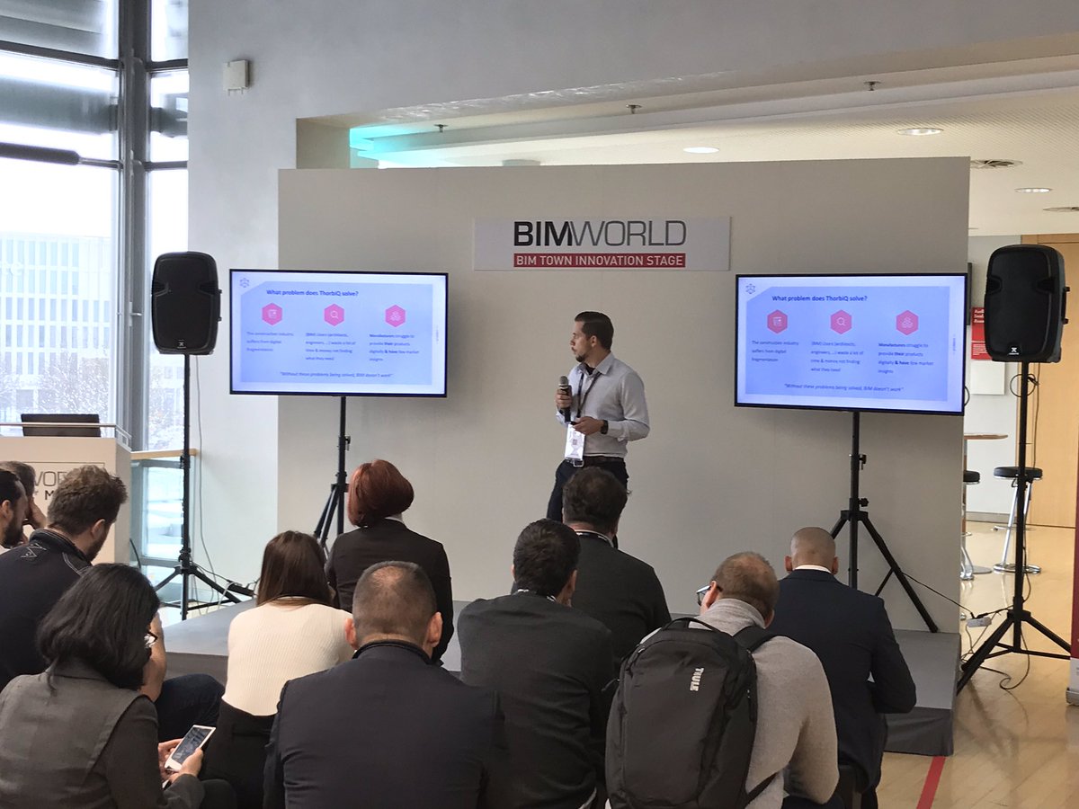 <a href="/ThorbiQ/">ThorbiQ</a> <a href="/KristofHaerens/">Kristof Haerens</a> on stage at <a href="/BIMWorld_DE/">BIM World MUNICH</a>