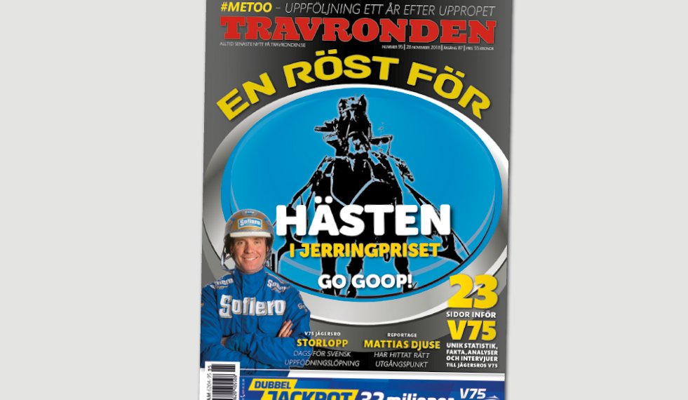 travronden's tweet photo. NYTT NUMMER. Nu går det att bläddra i ett nytt nummer av Travronden: 
https://t.co/v5PtAwykOr https://t.co/MQlDBzazUY