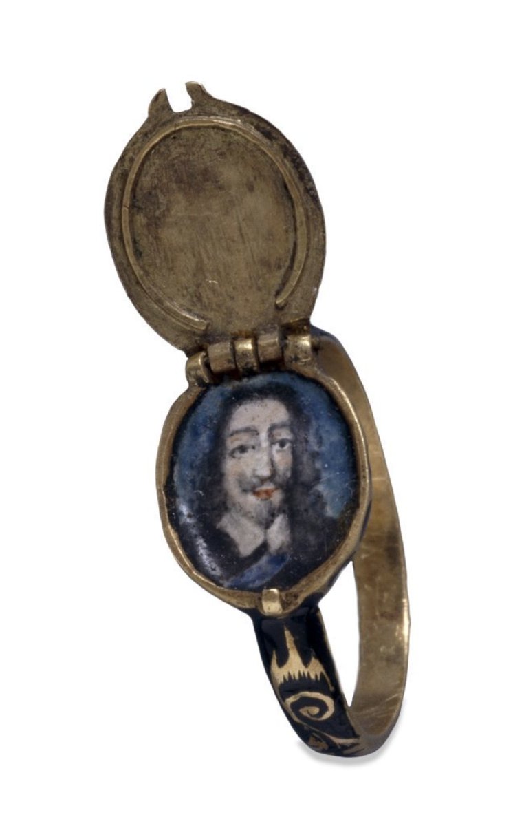Portable Stuart: a Charles I finger ring for those moments when you want to admire the monarch (BM AF.1439)