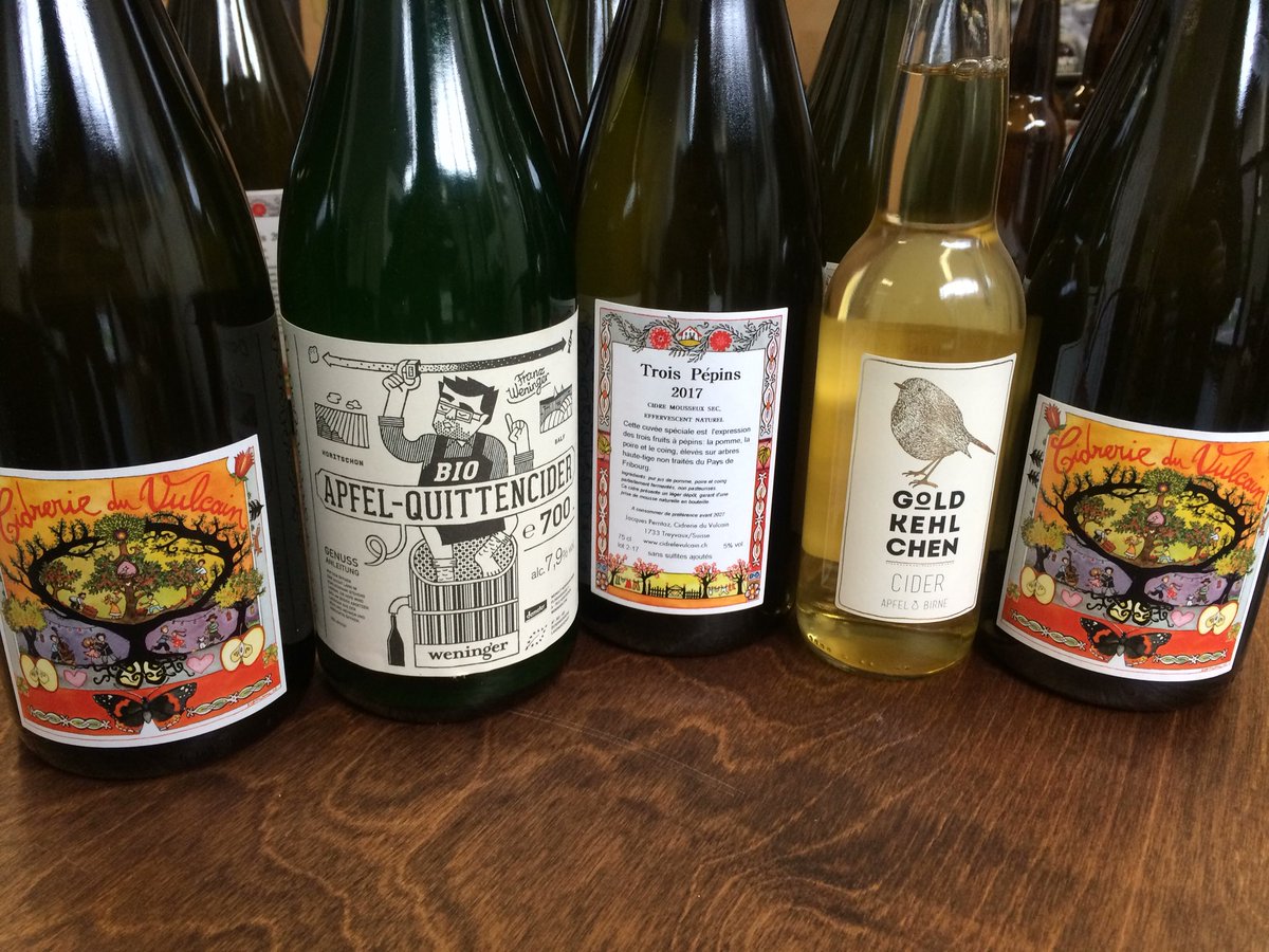 pilangocider's tweet photo. Great to welcome in some old friends and some new faces to our stock. #austrain #swiss #quince #cider ! #wein https://t.co/Rl1my5r9Kd