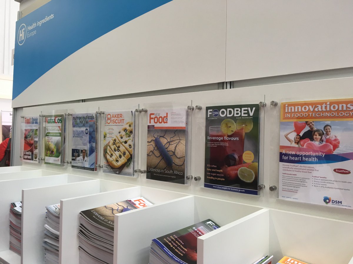 FoodBev's tweet photo. Today FoodBev are at Hi Europe, come and find us and grab a copy of our magazine! @Fi_Global #hieurope2018 #hie2018 https://t.co/vJziyVWbMn