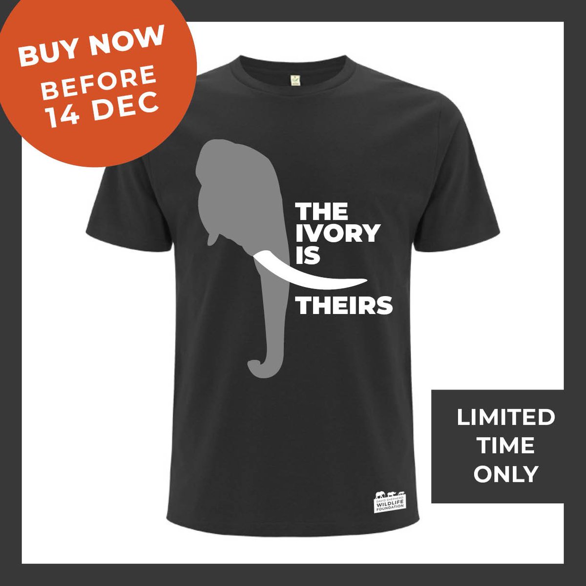 DSWFWildlife's tweet photo. Give a gift that means more this Christmas. #TheIvoryIsTheirs🐘
https://t.co/ec0jrrWze5

***Only available until 14th December. Get yours now before it’s too late! #GivingTuesday ***

Proceeds will help #FightWildlifeCrime &amp; #ProtectEndangeredSpecies https://t.co/H6wqhOSf6Z