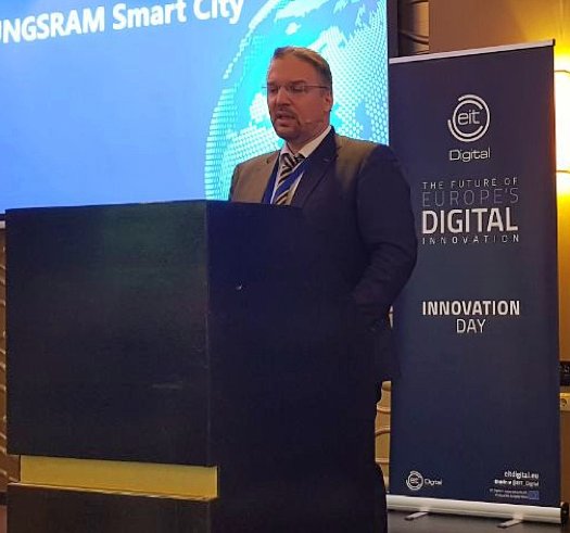 28DGTL's tweet photo. "@tungsram_group main concept is the work by #entrepreneurs, #universities &amp; consultants to make the city a better place to live, work &amp; play. We want to forge closer relations with #startups &amp; #Education to take #Innovation to the next level," ends @Joerg_Bauer_ #InnovationDay18 https://t.co/7XfOrIGvEj