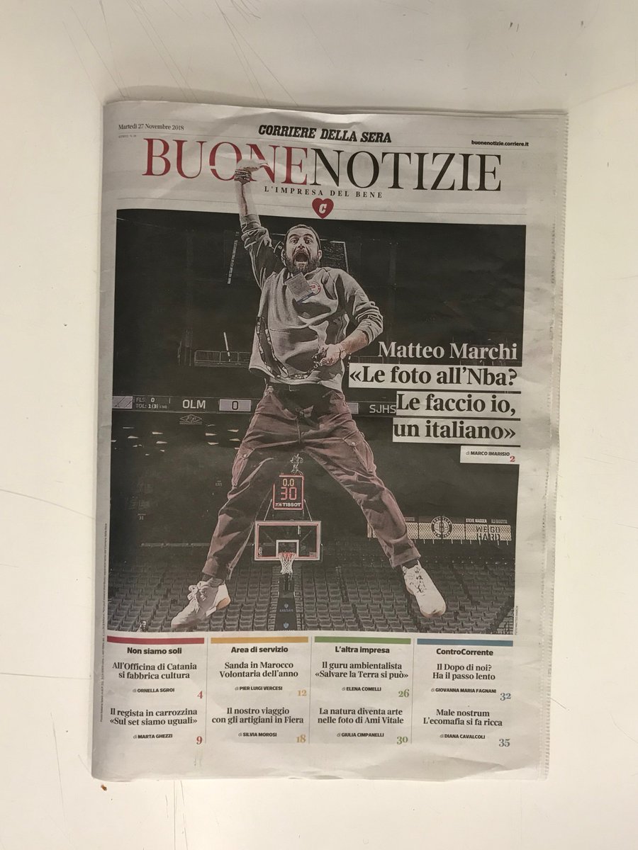 #BuoneNotizie: oggi ci trovate in edicola sul <a href="/Corriere/">Corriere della Sera</a>. <a href="/OrnellaSgroi/">Ornella Sgroi</a> ha intervistato <a href="/cicciomannino/">Ciccio Mannino</a> sul lavoro fatto e sui progetti futuri di Officine Culturali, il tutto corredato dalle foto di Salvo Puccio. <a href="/CorriereBN/">CorriereBuoneNotizie</a>