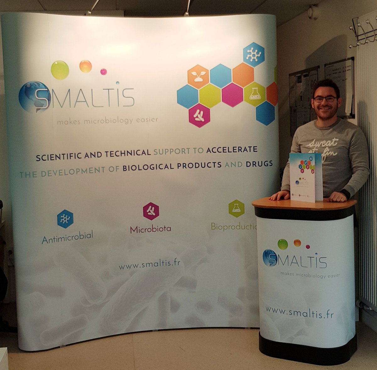 @SmaltisSas will be present at @BIOFIT_EVENT December 4, 5 at Lille and will be glad to welcome you on booth number C3/8 (hall @AFSSI_sante). #Microbiology #MolecularBiology #Lifesciences #Biofit2018 #AFSSI #SMALTIS