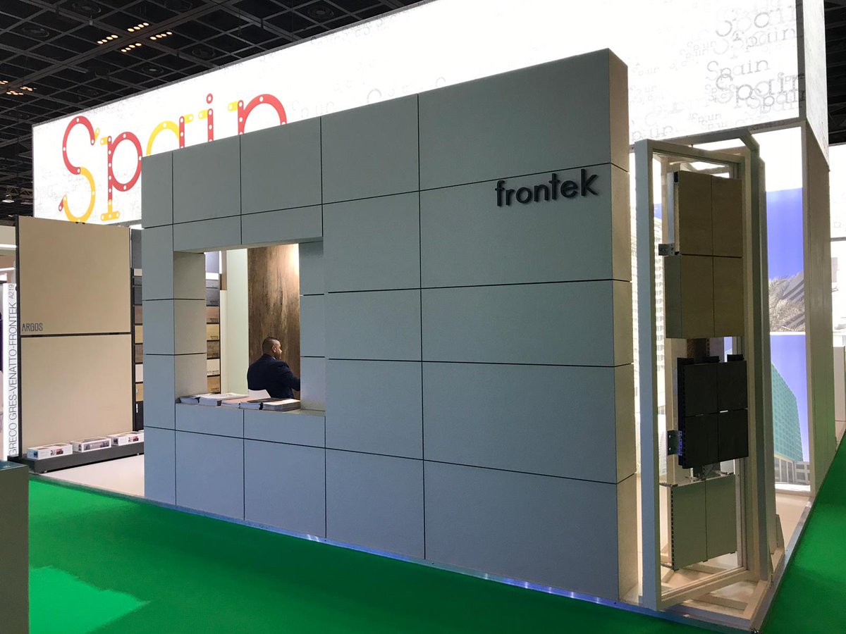GrupoGrecoGres's tweet photo. Comenzamos el segundo dia de la gran feria de la construcción en Dubai, te esperamos en el stand A219!! @Big5Exhibition #thebig5 #frontek #fachadaventilada #venatto #argos #arttek https://t.co/eDH013jRzA https://t.co/vylxKjXigi