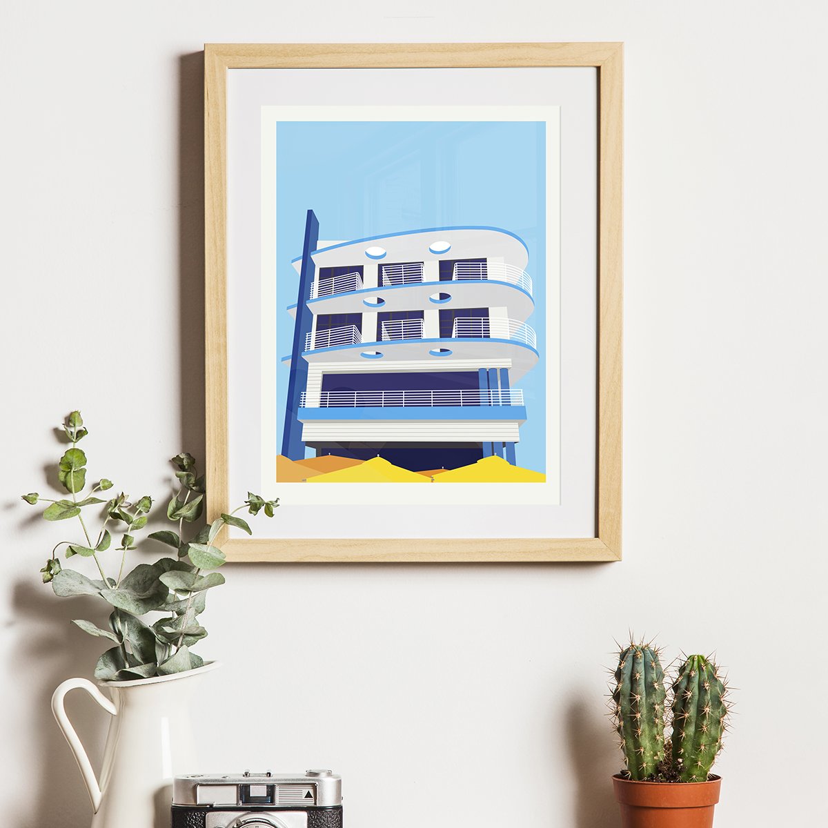 studionumber11's tweet photo. Take home the glamorous tropical art deco architecture of Miami Beach, look more of our collection here https://t.co/QOBWr2Fr1x @studionumber11 
#ArtPrint #OriginalArtPrint #SoBe #ArtDecoArchitecture #Architecture #WallArt #Miami #OceanDrive #Illustration #SouthBeach #HomeDecor https://t.co/lMw8NbcHXK