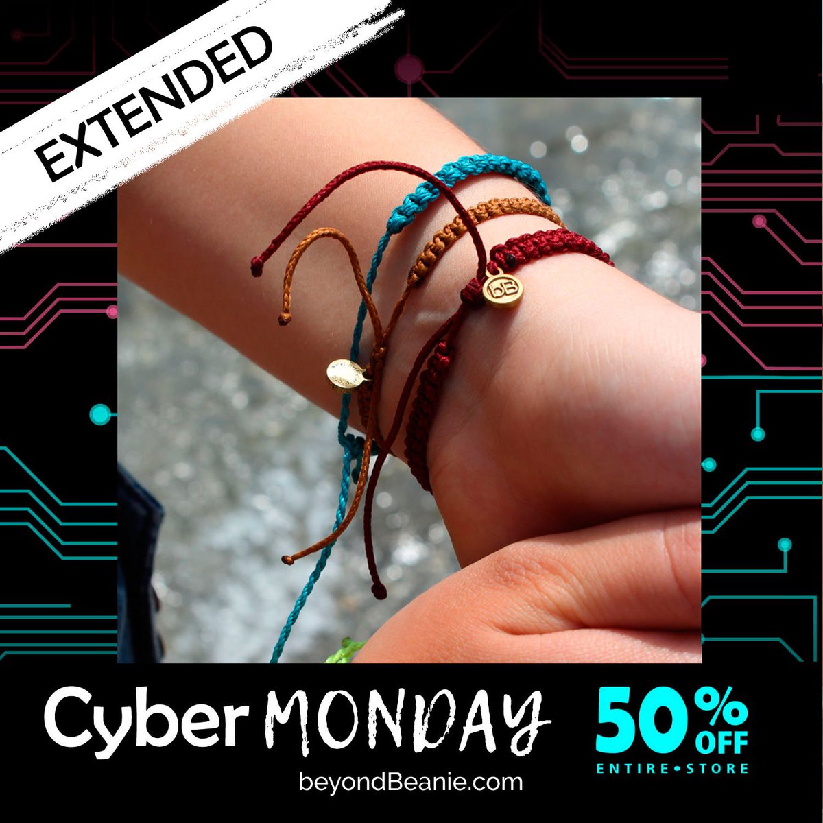 Life is good, especially on a Tuesday extended, where you still  can get your fave Bracelet with a 50% discount 

#tuesdayextendedsale #tuesdayextendeddiscount #fashionforgood #bB #empoweringwomen #handcrafted #bracelets #accessorize #shoptosupport #artisan