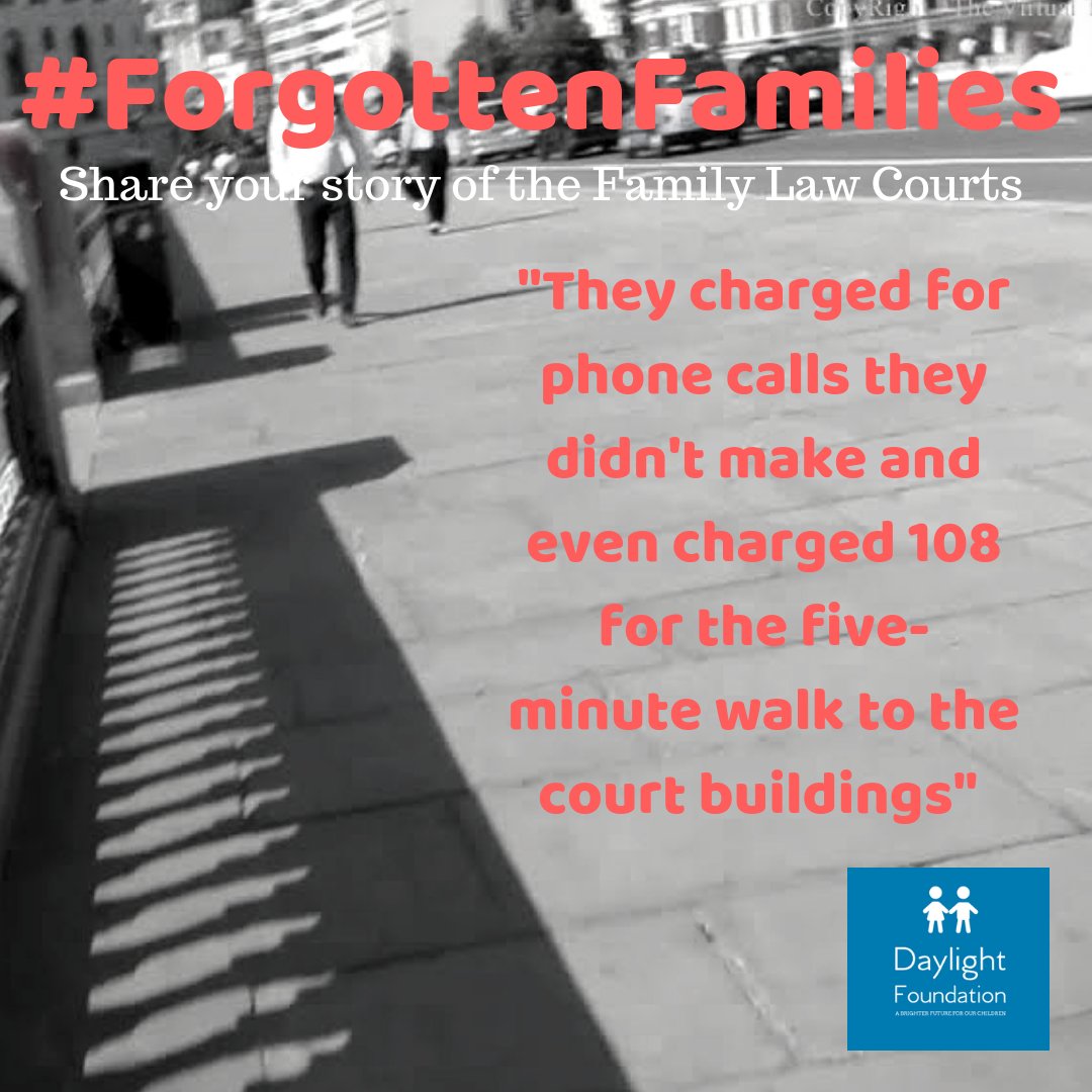 theDaylightF's tweet photo. #ForgottenFamilies "I’ve spent five years in and out of the #FamilyLaw Courts and attended around ten times. I had left a domestically abusive relationship that included physical, sexual, psychological and financial abuse." -> https://t.co/GH9EZnCIXH https://t.co/k3lNRHHGFz