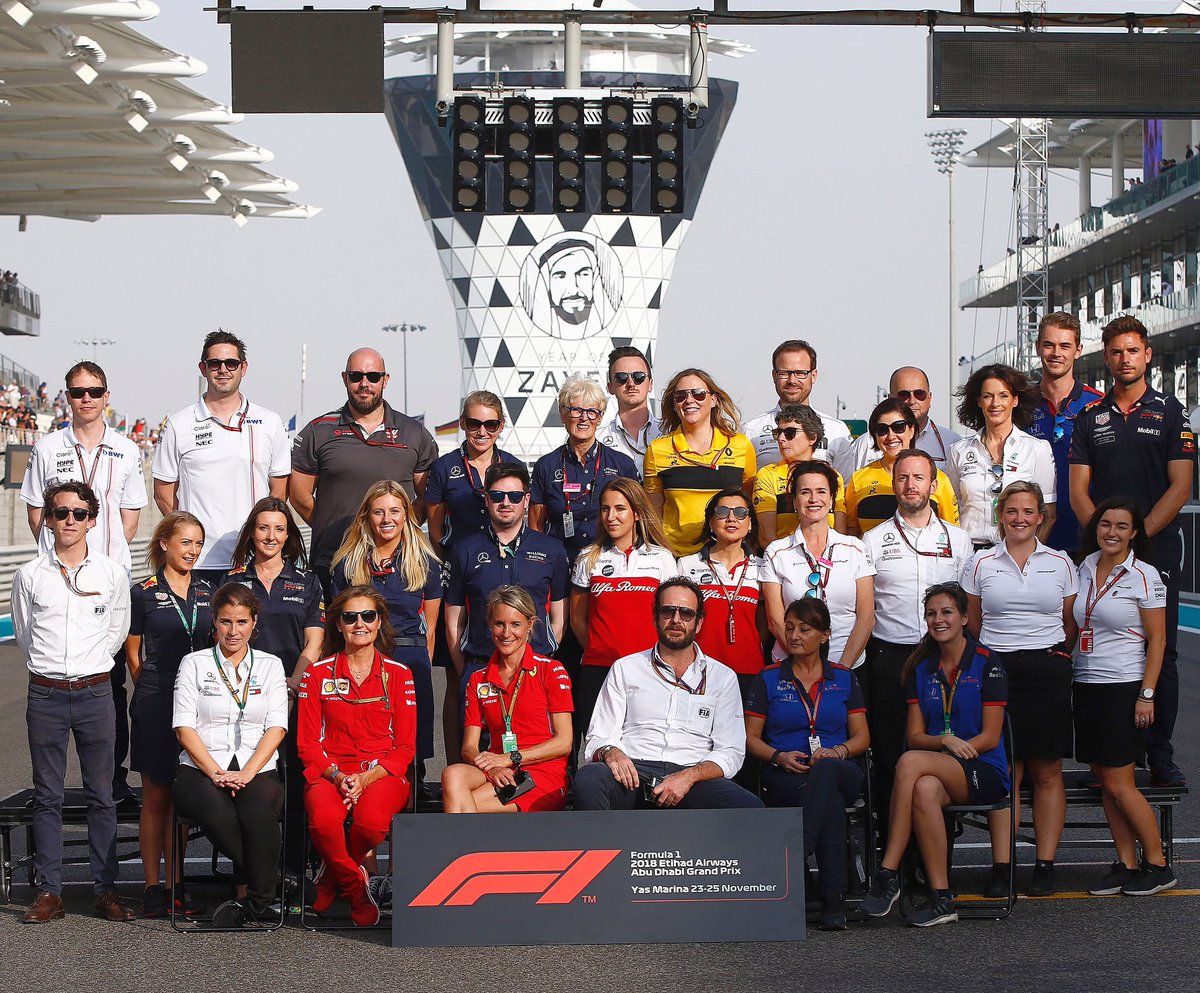 Another year spent working alongside this wonderful group of F1 PR people. An amazing group of colleagues, rivals and friends - some of the best people in the sport. 2018 season complete - we made it! 

Thank you <a href="/fia/">FIA</a> for the photo! 📷: <a href="/andyhone/">Andy Hone</a> #PRLife #F1 #Formula1