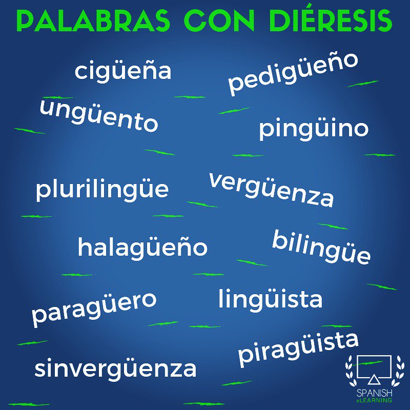 40 EJEMPLOS De Palabras Con GUE Y GUI Con Diéresis [para, 41% OFF