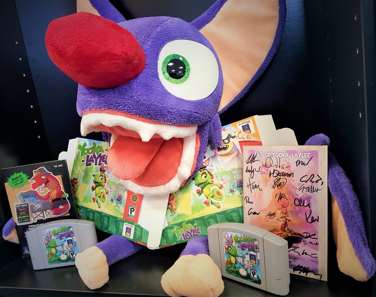 Playtonic Twitteriss: "May the best meme win. Impress us with your best #YookaLaylee  memes and we'll send you a T-shirt AND a boxed Yooka-Laylee USB "N64  cartridge". You've got until the 4th
