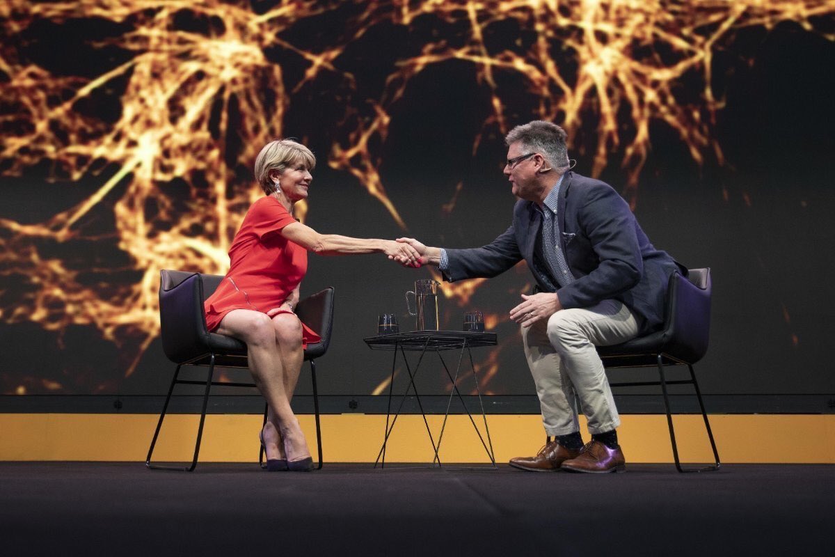 TonyJohnson_EY's tweet photo. Thank you Julie for being with us to share why diversity in leadership matters on a huge day in Australian Politics at EY #FutureRealised https://t.co/yvzzFutTVg