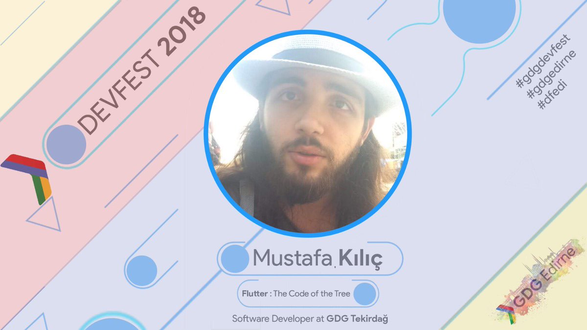 1 Aralık’ta GDG Tekirdağ’da Software Developer olan Mustafa Kılıç “Flutter: The Code of the Tree” sunumuyla bizlerle olacak ☄ Eğer hala biletinizi almadıysanız ücretsiz olarak linkten kayıt yaptırabilirsiniz goo.gl/AmSxw6 

#dfedi #gdgedirne #devfes18 #gdgdevfest