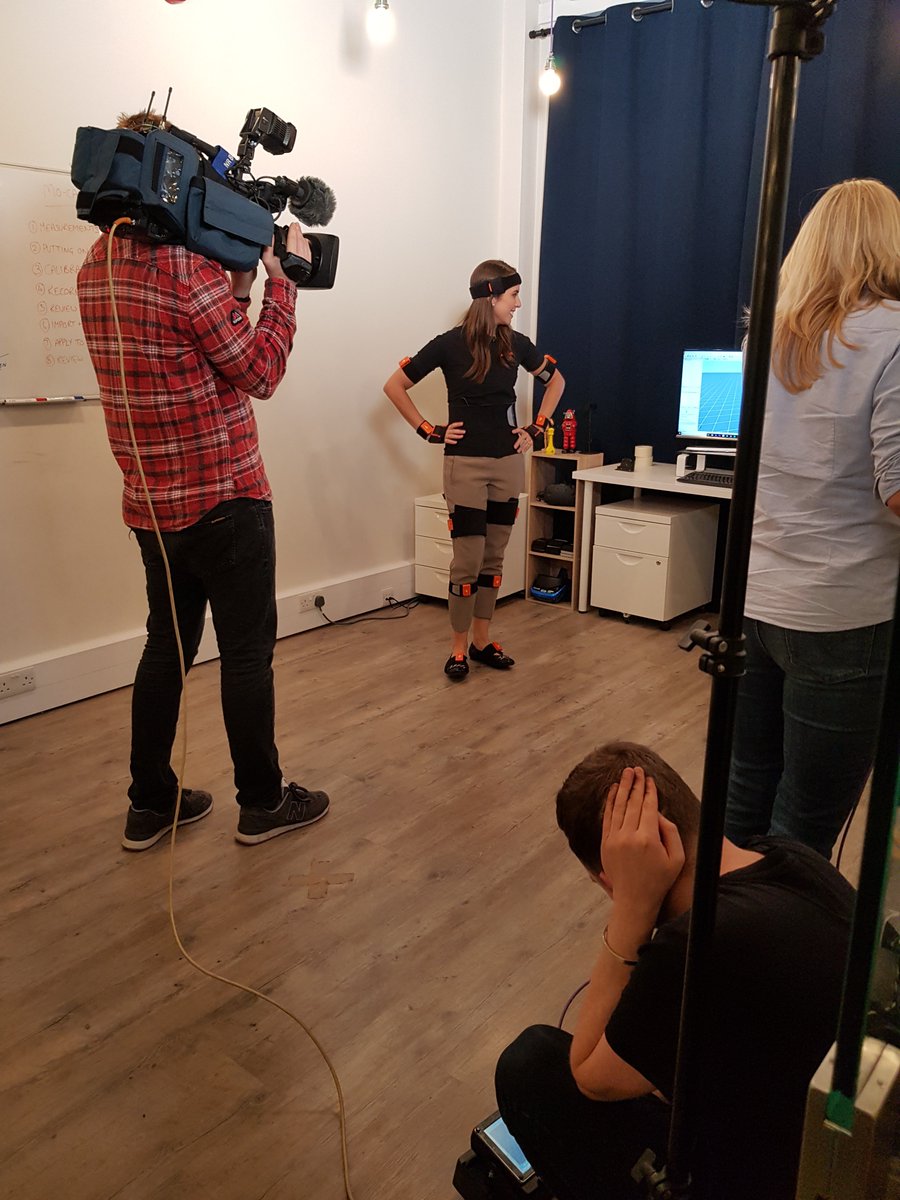 Had a great day yesterday filming with <a href="/CNBCi/">CNBC International</a> for their upcoming episode of The Edge. It's all about The Future of Entertainment and has a segment all about #VR films and us! More details on when you can check it out soon

 #TheEdgeCNBC