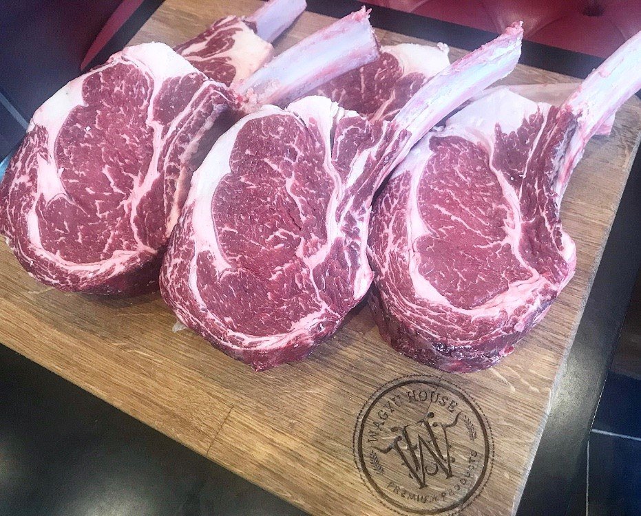HW @ Home (@hwagyuprivate) on Twitter photo Looking for an alternative to Turkey this Christmas? This Tomahawk is taken from the rib and kept on the bone, this gives the beef an amazing flavour. The bone with the beautiful Wagyu marbling makes it a great choice for any occasion. Email info@wagyuhouse.co.uk to order. Looking for an alternative to Turkey this Christmas? This Tomahawk is taken from the rib and kept on the bone, this gives the beef an amazing flavour. The bone with the beautiful Wagyu marbling makes it a great choice for any occasion. Email info@wagyuhouse.co.uk to order.