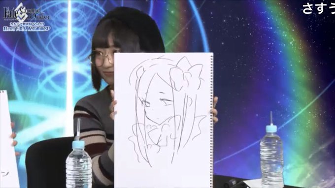 悠木碧が描いたfgoの絵がうますぎると話題に まとめダネ 悠木碧が描いたfgoの絵がうますぎると話題に まとめダネ