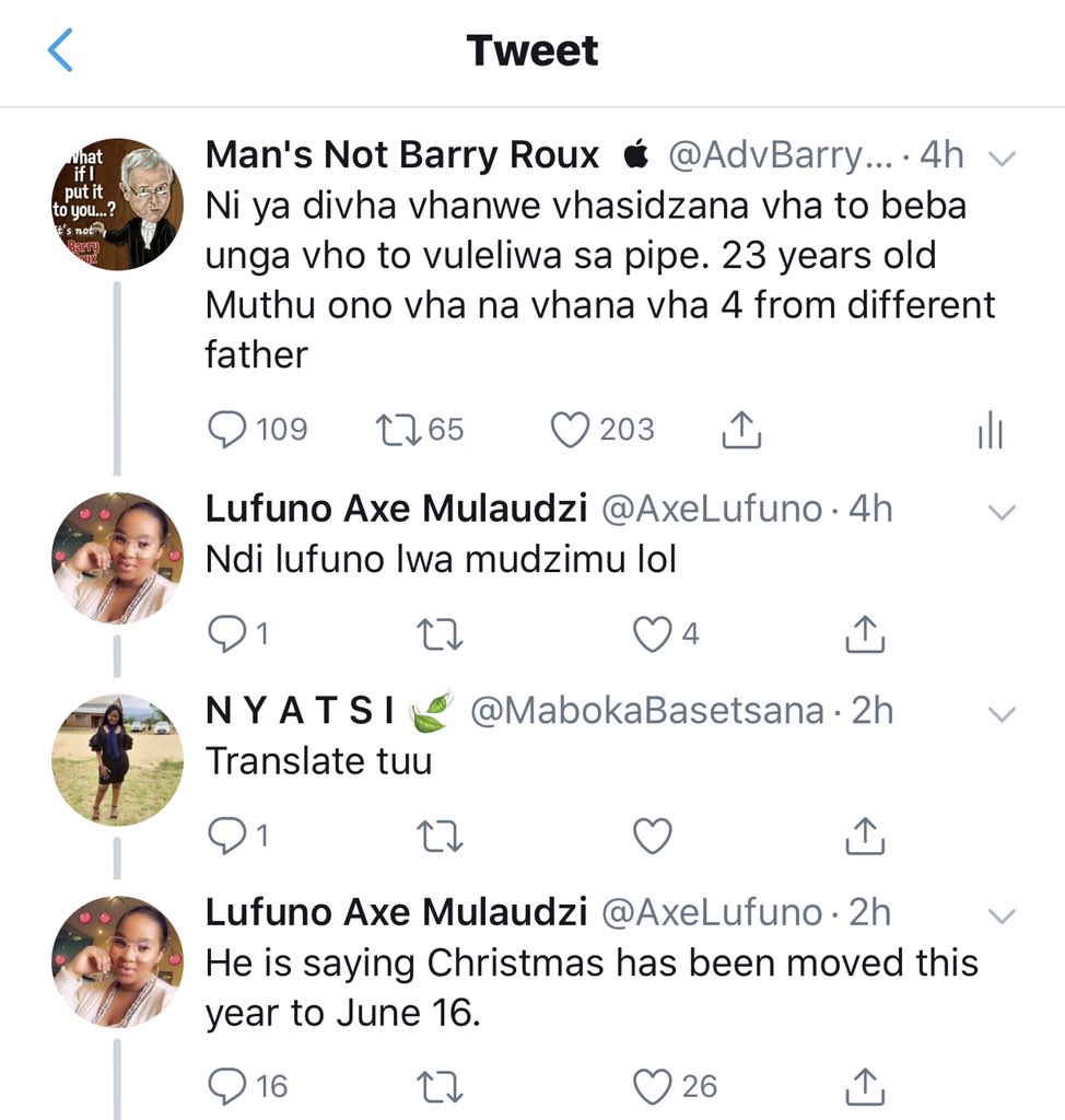 Man’s NOT Barry Roux tweet media