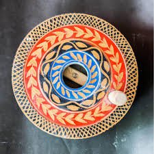 Identify?  #Atta chakki?  #flour  #mill can also be an object of  #Art? Normally we ignore our  #traditional  #arts  #craft. But yes it is result of hardworking  #skill  #handicraft existed since centuries in India. Making patterns is done by tools