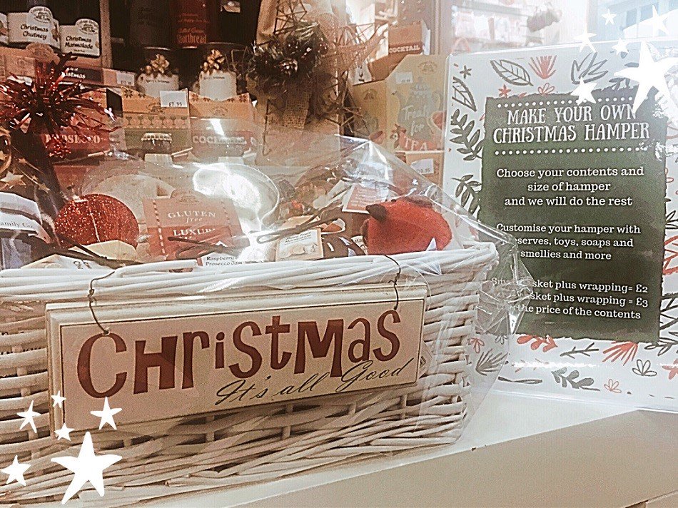GardensBuxton's tweet photo. Make your own personal Christmas Hamper for that special person (or yourself!) in our Gift Boutique with a range of fantastic and local items to choose from! @moreBuxton #Buxton #Derbyshire https://t.co/Gk1ipux6J5