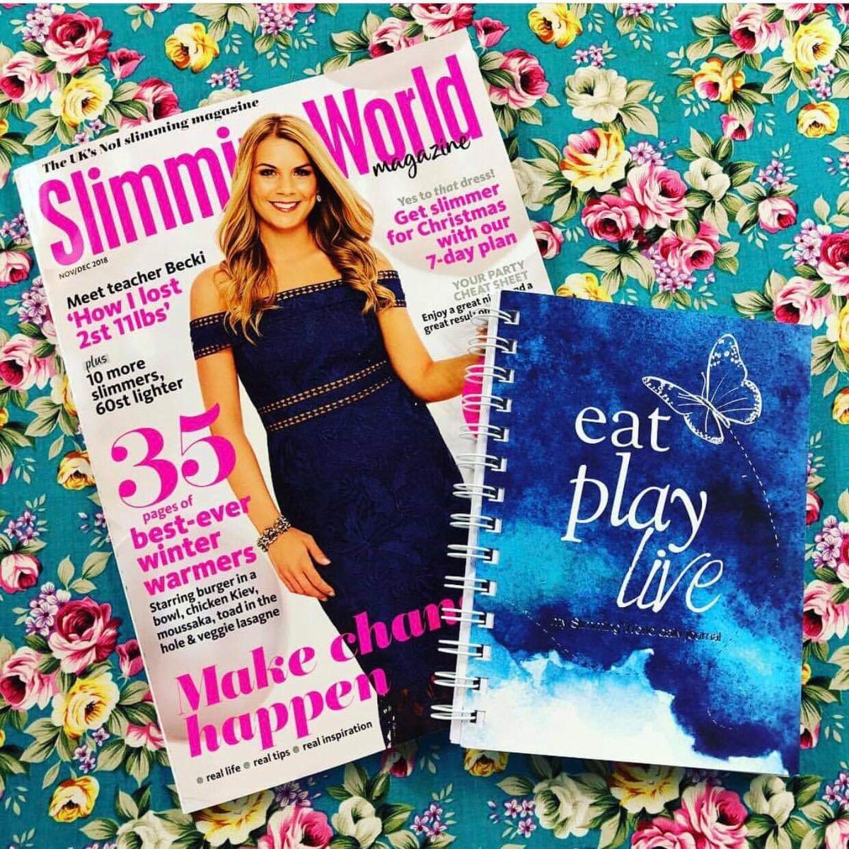 SWFraserFalkirk's tweet image. Sitting with the @SlimmingWorld magazine - so much #inspiration from the #7daymealplan

#lovefood #tuesdaythoughts

@SWJacquiEston