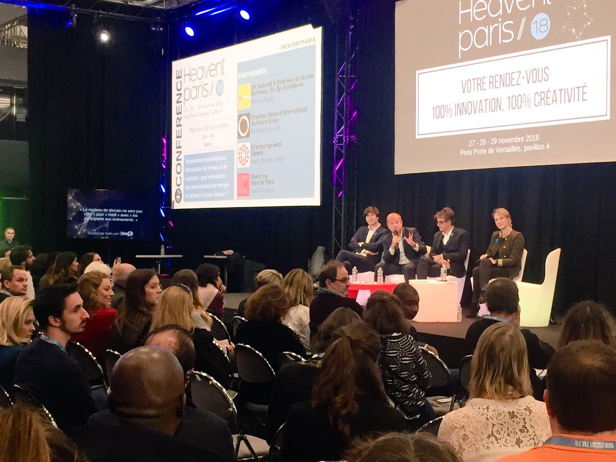 « Ciblez, personnalisez ! », la solution selon <a href="/patricebegay/">Patrice Bégay</a> pour ne pas noyer les participants dans des informations qui ne les intéressent pas toutes. #HeaventParis